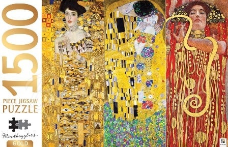 Mindbogglers Gold: Klimt 1500 Piece Jigsaw Puzzle