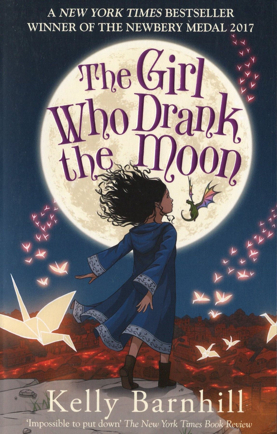 Обкладинка The Girl Who Drank the Moon