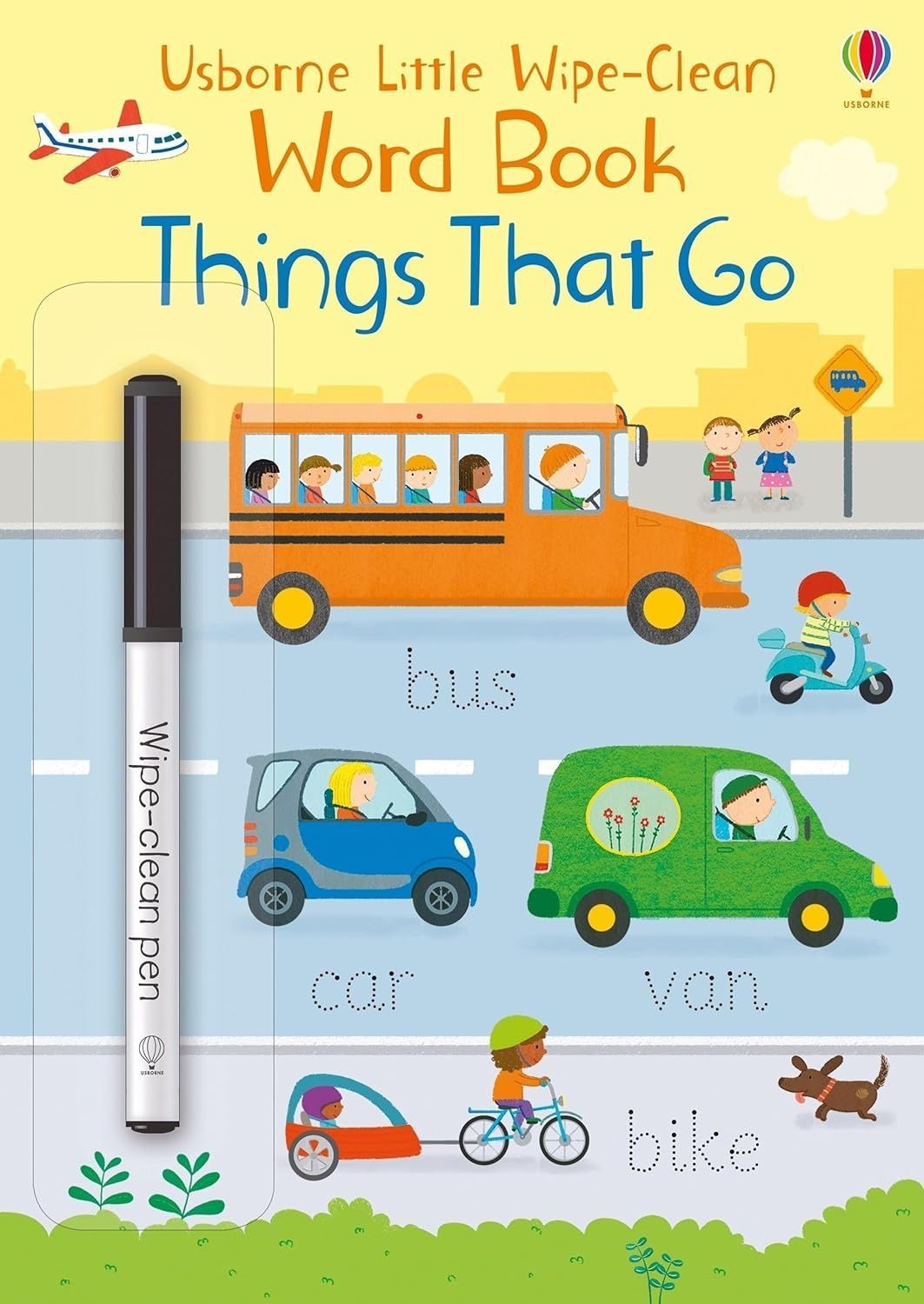 Обкладинка Little Wipe-Clean Word Book: Things That Go