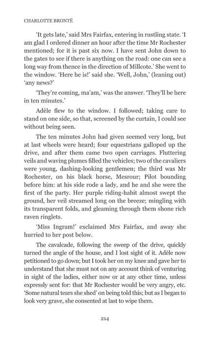 Jane Eyre, Шарлотта Бронте