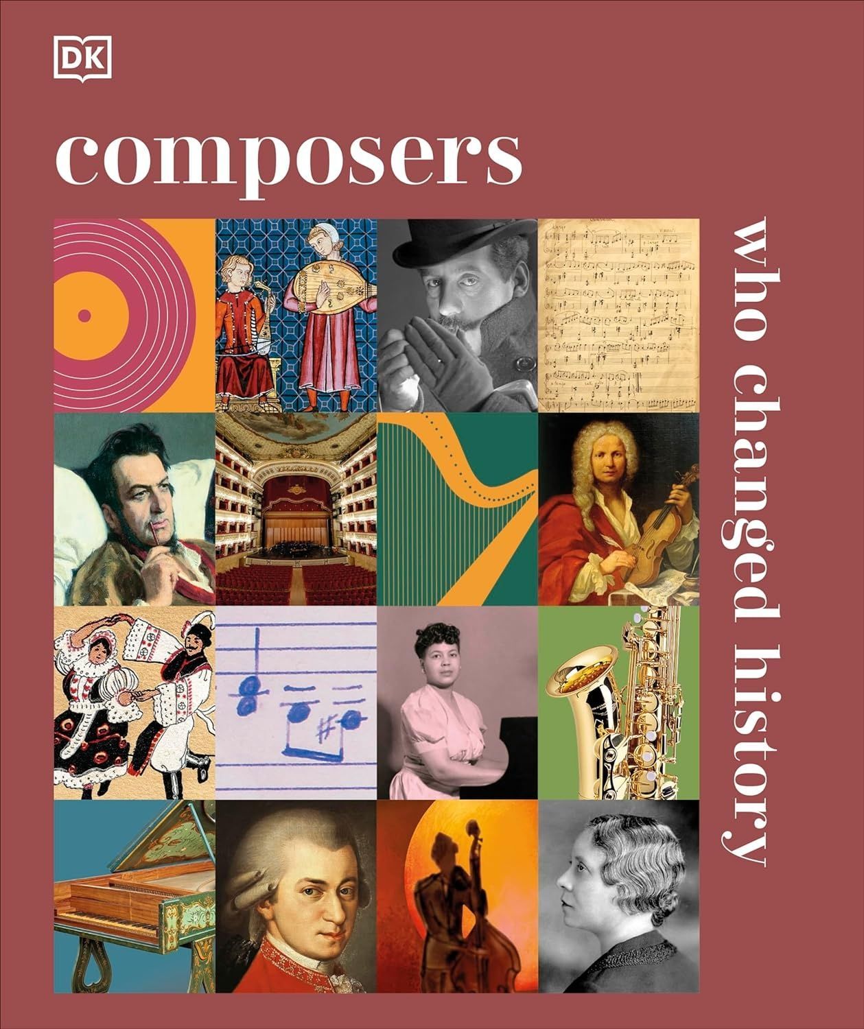 Обкладинка Composers Who Changed History. DK