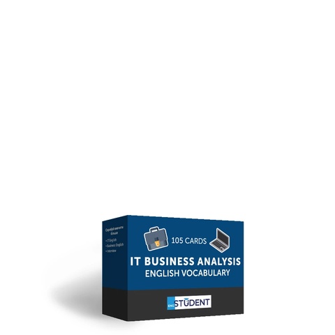 Картки для вивчення англійської мови. IT Business Analysis. 105 карток