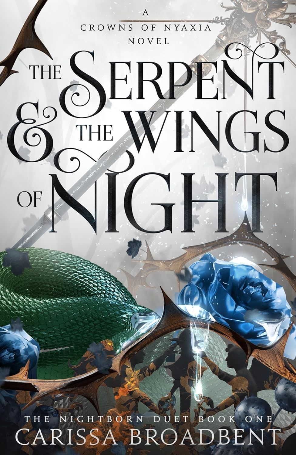 Обкладинка Crowns of Nyaxia Book1: The Serpent and the Wings of Night