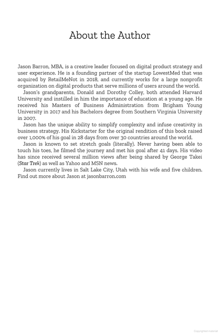The Visual MBA. Jason Barron