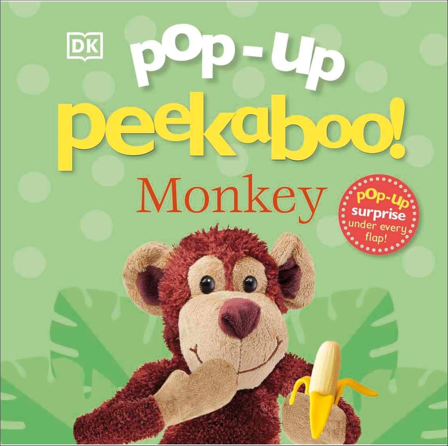 Обкладинка Pop-Up Peekaboo! Monkey. DK
