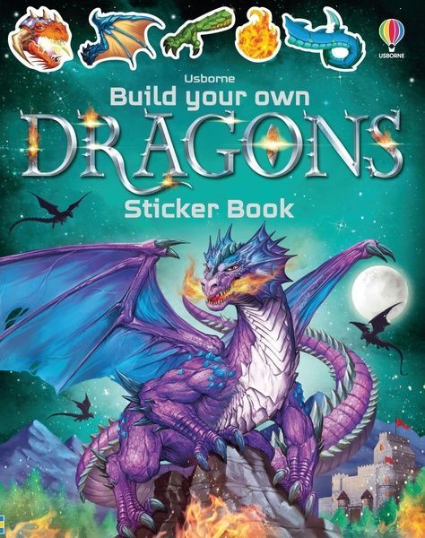 Build Your Own Dragons Sticker Book, Саймон Тадгоуп