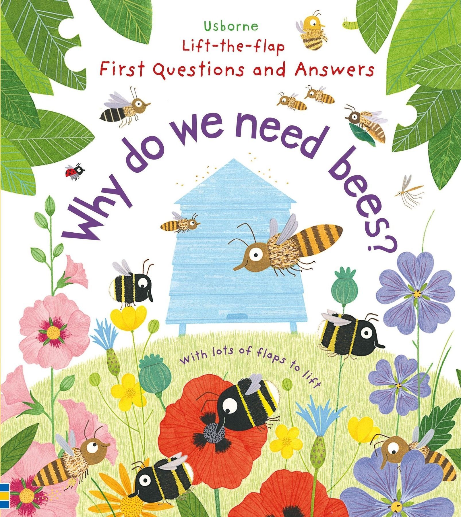 Обкладинка Lift-the-Flap First Questions & Answers: Why Do We Need Bees?