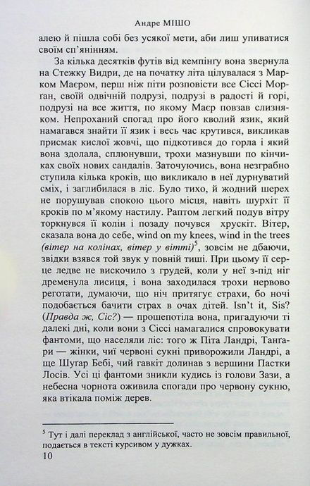 Пограниччя, Андре Мішо