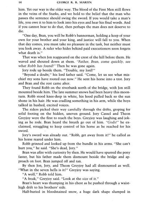 A Song of Ice and Fire Book1: A Game of Thrones, Джордж Р.Р. Мартін