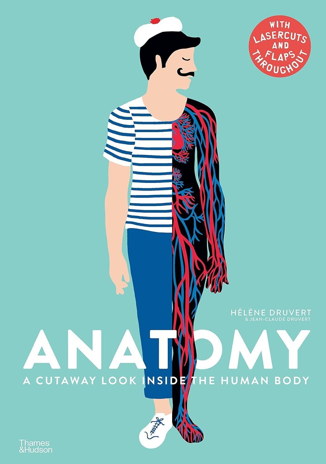 Обкладинка Anatomy: A Cutaway Look Inside the Human Body