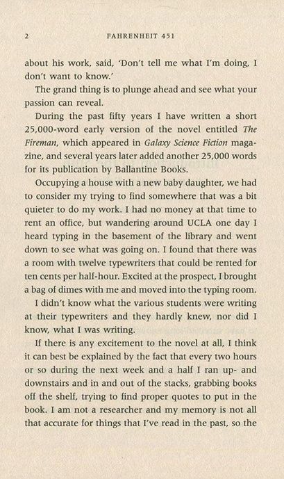 Fahrenheit 451, Рей Бредбері
