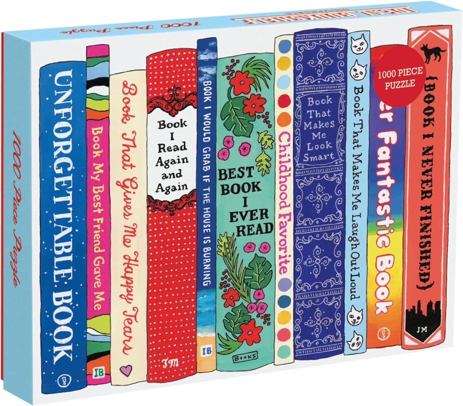 Ideal Bookshelf Universals 1000 Piece Puzzle
