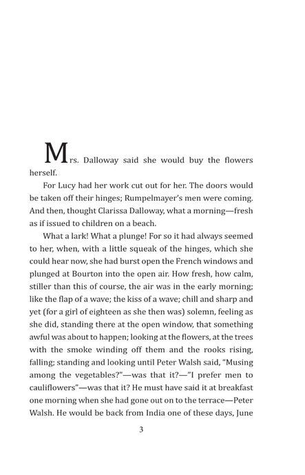 Mrs. Dalloway (Місіс Делловей), Вірджинія Вулф