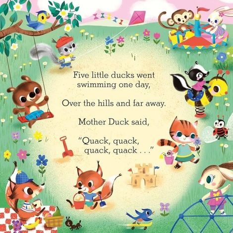 Five Little Ducks, Camilla Reid