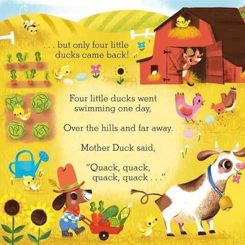 Книга Five Little Ducks, Camilla Reid - купити в Україні