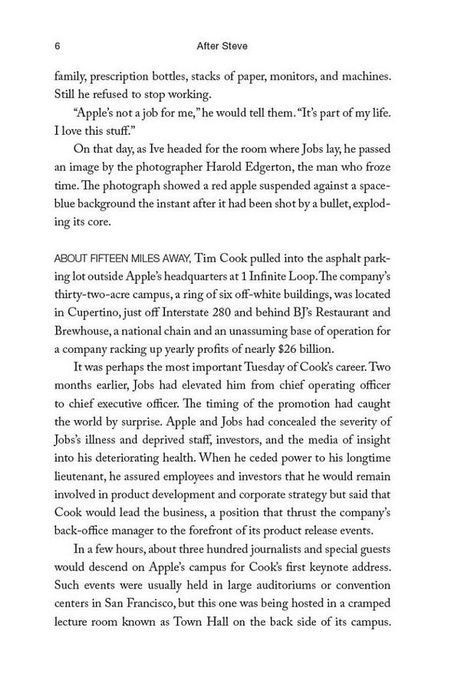 After Steve: How Apple became a Trillion-Dollar Company and Lost Its Soul, Tripp Mickle