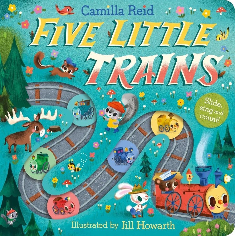 Обкладинка Five Little Trains