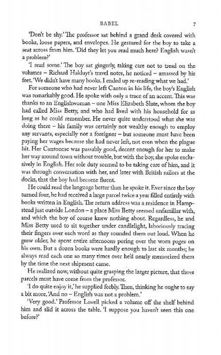 Babel: Or the Necessity of Violence: An Arcane History of the Oxford Translators' Revolution, Ребекка Кван
