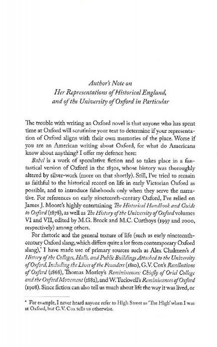 Babel: Or the Necessity of Violence: An Arcane History of the Oxford Translators' Revolution, Ребекка Кван