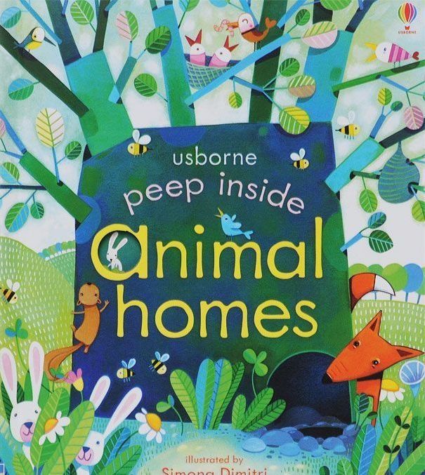 Обкладинка Peep Inside Animal Homes