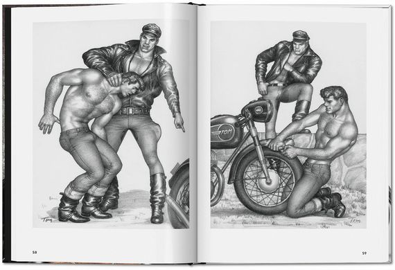 The Little Book of Tom. Bikers-INT