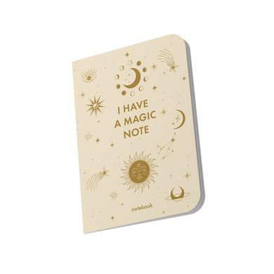 Блокнот у клітинку «I HAVE A MAGIC NOTE» бежевий