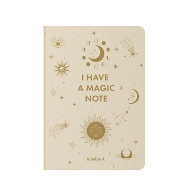 Блокнот у клітинку «I HAVE A MAGIC NOTE» бежевий