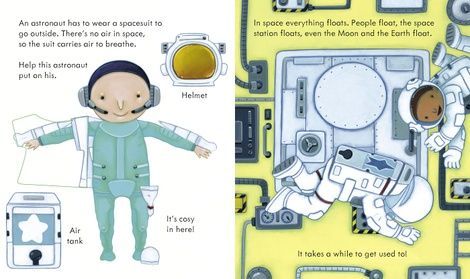 Peep Inside Space, Anna Milbourne
