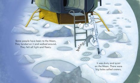 Peep Inside Space, Anna Milbourne