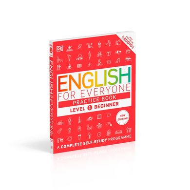 English for Everyone 1 Beginner Practice Book: A Complete Self-Study Programme