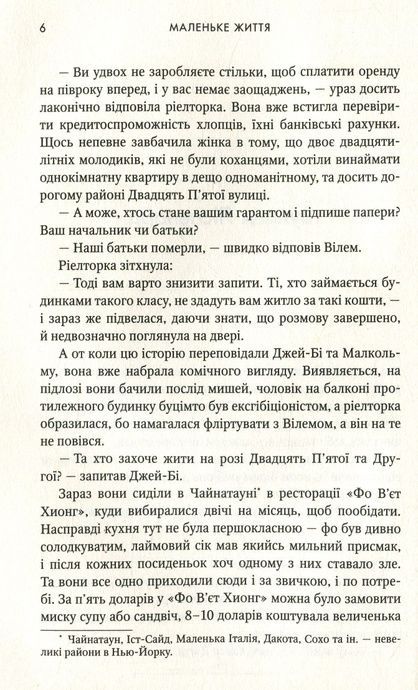 Маленьке життя, Ганья Янаґігара