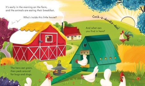Peep Inside the Farm, Anna Milbourne