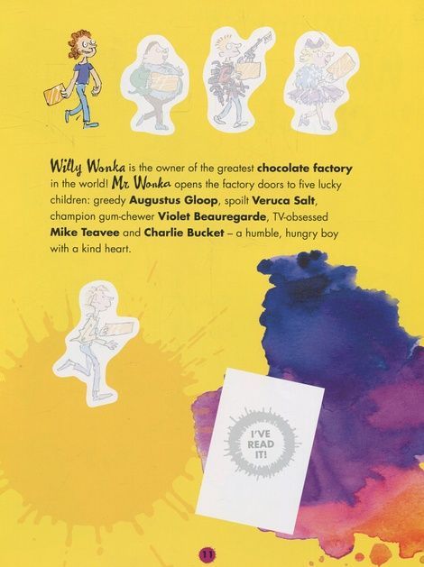 Roald Dahl's Big Official Sticker Book, Роальд Дал