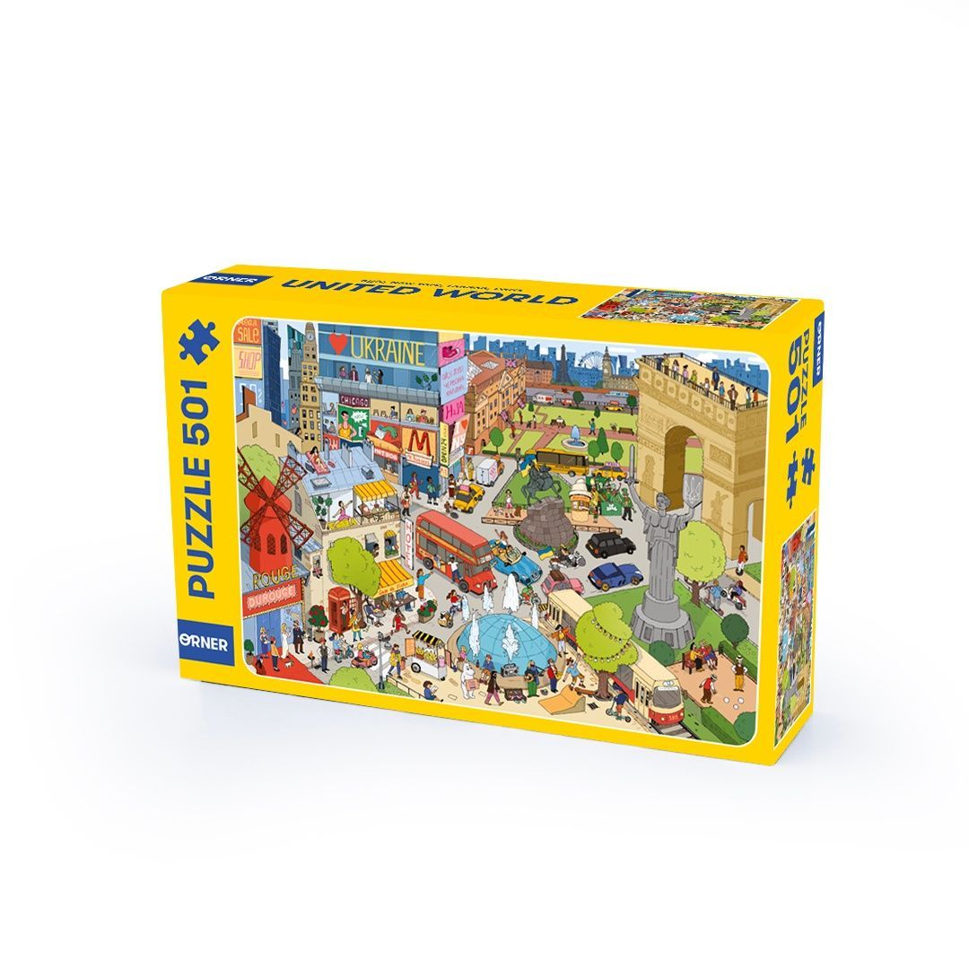Пазли "United world" 500 шт