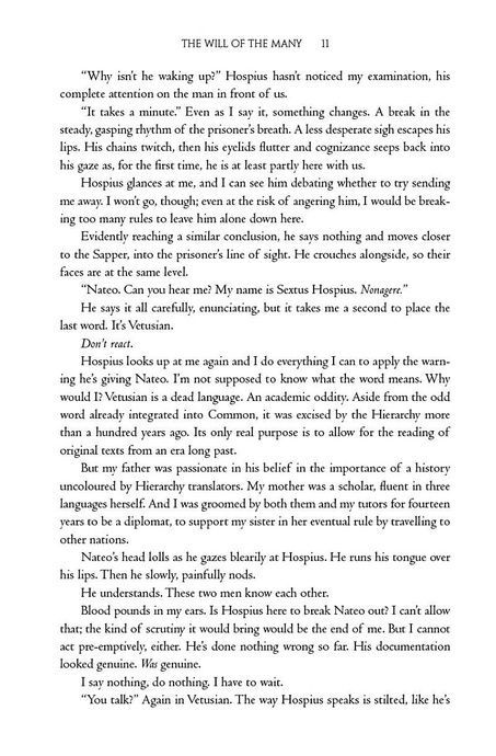 The Will of the Many, James Islington