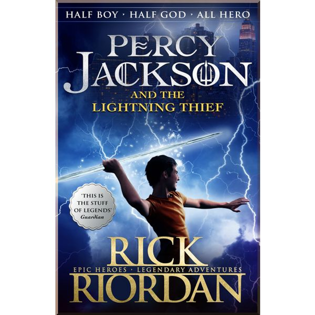 Обкладинка Percy Jackson and the Lightning Thief Book1