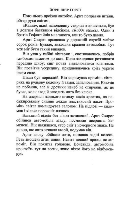 Слідство в мережі, Йорн Лієр Горст