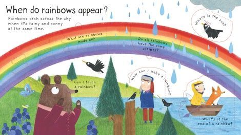 First Questions and Answers: What makes it rain?, Katie Daynes