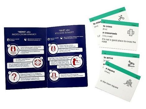 Картки для вивчення англійської мови. Рівень&nbsp;А2, Pre-intermediate. 500 карток