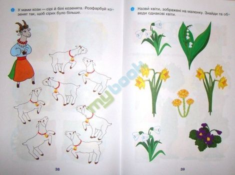 Стежка у світ: Зошит для розвитку уваги, пам&rsquo;яті, мислення. Друга мол.гр. Частина 2, Наталія Шост, Тетяна Будна