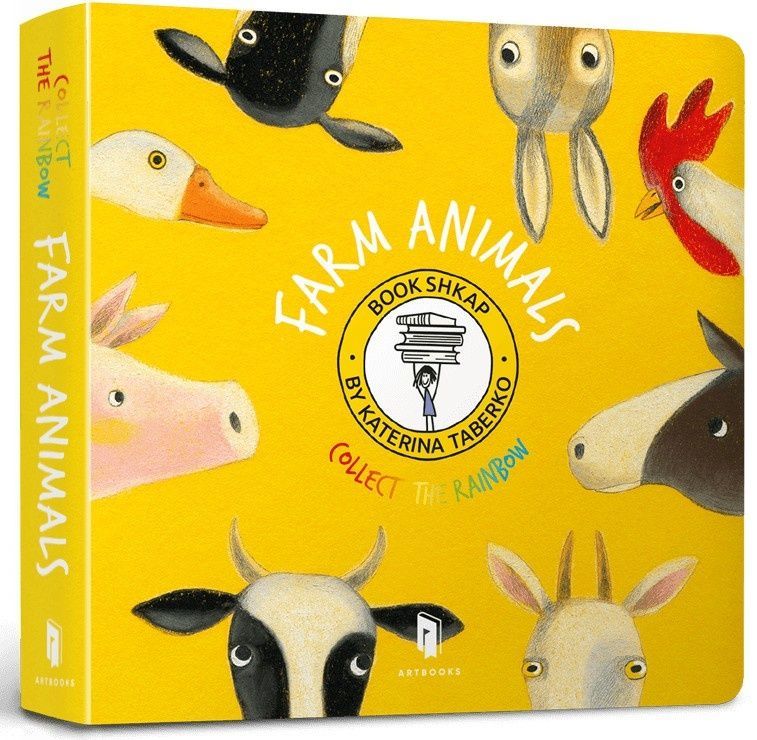 Обкладинка Collect the rainbow. Farm animals