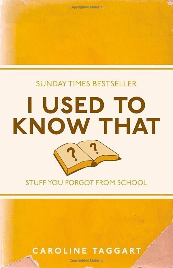 Обкладинка I Used to Know That: Stuff You Forgot from School