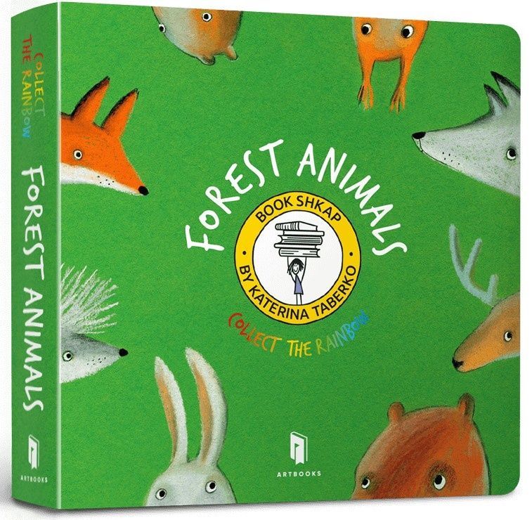 Обкладинка видання Collect the rainbow. Forest animals