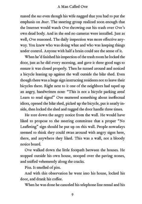 A Man Called Ove, Фредрік Бакман