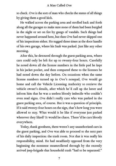 A Man Called Ove, Фредрік Бакман