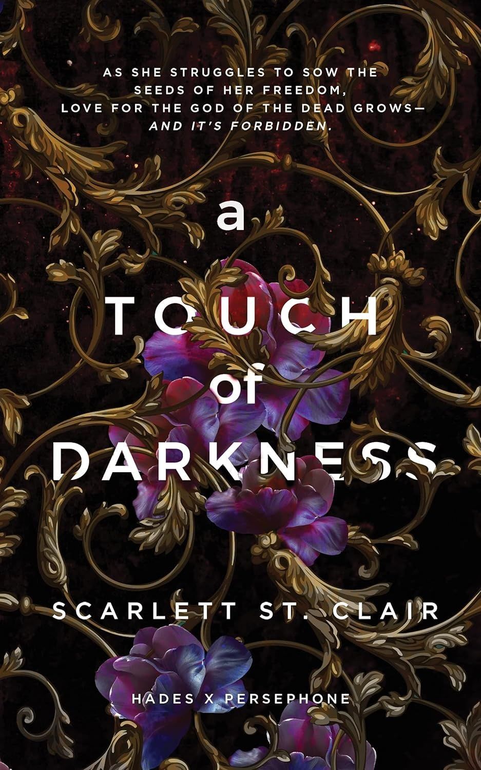 Обкладинка Hades x Persephone Saga Book1: A Touch of Darkness. Scarlett St. Clair