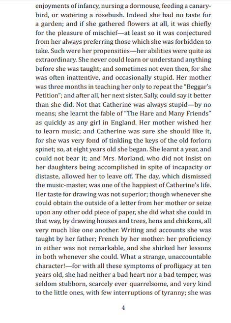 Northanger Abbey, Джейн Остін