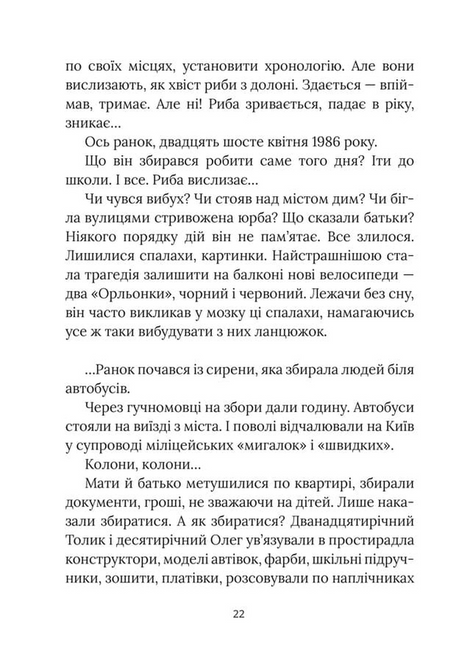 Ной обирає Чорнобиль, Ірен Роздобудько
