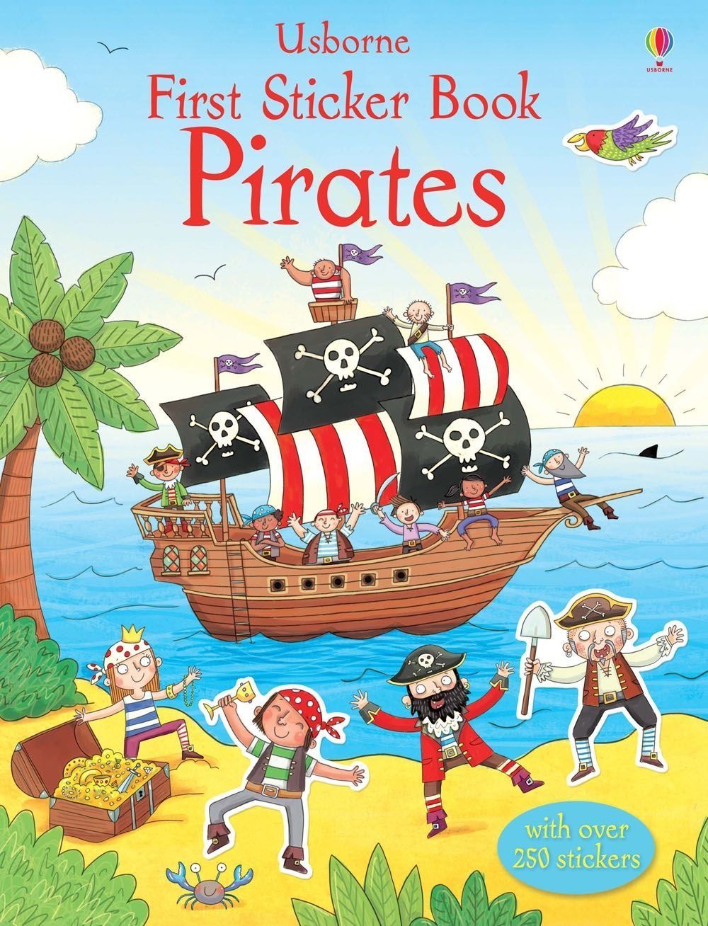Обкладинка First Sticker Book: Pirates