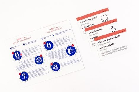 Картки для вивчення англійської мови. Рівень&nbsp;В2.2, Upper-intermediate. 500 карток